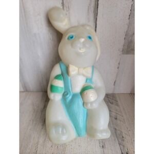 Empire Easter Bunny blow mold vintage eggs spring unique home decor figure